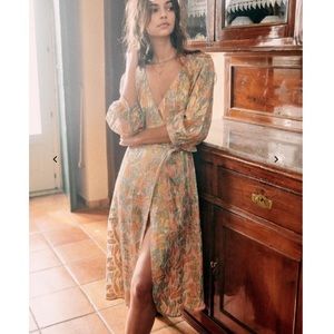 Sezane Orchidee Dress (Size 34 / US 2)